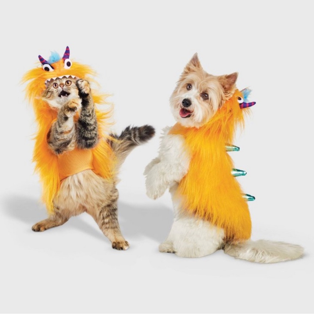 NWT Halloween Monster Hoodie Dog and Cat Costume - Hyde and EEK! size XS